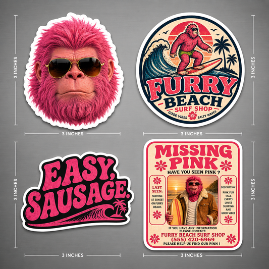 The Search Party Sticker Pack